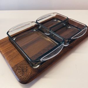 Vintage Danish Teak Serving Tray